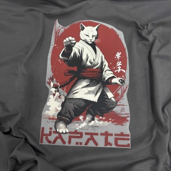 Термотрансфер ЯПОНСКИЙ КОТ КИМОНО