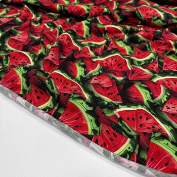 Кулирная гладь АРБУЗНЫЙ ФРЕШ