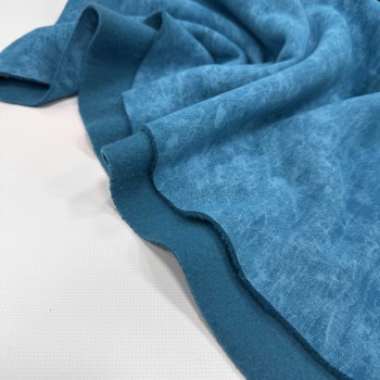 Футер 3х начес велюр ВАРЕНКА ЛАЗУРЬ