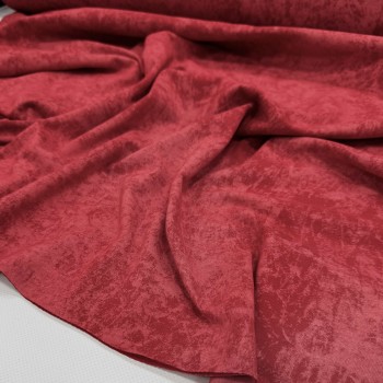 Кулирная гладь хб велюр ВАРЕНКА КРАСНАЯ