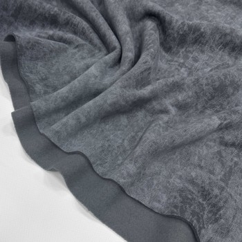 Футер 3х начес велюр ВАРЕНКА ГРАФИТ НЬЮ