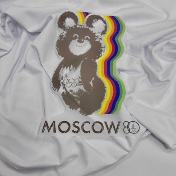 Термотрансфер ОЛИМПИЙСКИЙ МИШКА СЕПИЯ