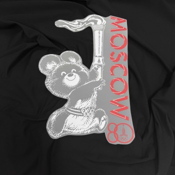 Термотрансфер ОЛИМПИЙСКИЙ МИШКА С ФАКЕЛОМ БОЛЬШОЙ