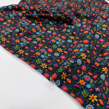 Футер 2х петля МИЛЬФЛЕР НА ДЖИНСОВОМ