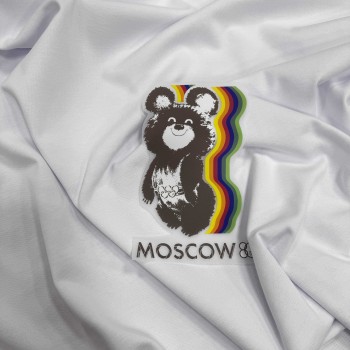 Термотрансфер ОЛИМПИЙСКИЙ МИШКА СЕПИЯ МАЛЫЙ