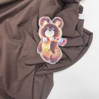 Термотрансфер ОЛИМПИЙСКИЙ МИШКА В ШАРФИКЕ МАЛЫЙ