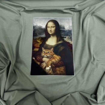 Термотрансфер МОНА КИСА