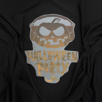 Термотрансфер ТЫКВА В НАУШНИКАХ