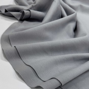 Пике дабл фейс СВЕТЛО СЕРЫЙ