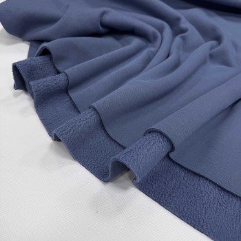 Футер 3х начес барашек ДЖИНС