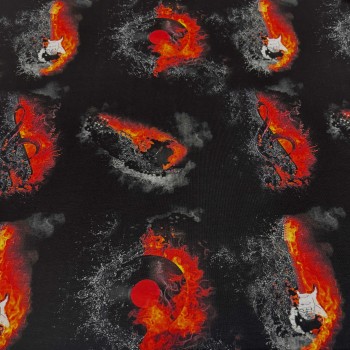 Кулирная гладь ОГНЕННАЯ МУЗЫКА