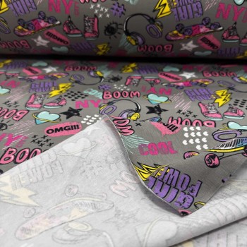 Кулирная гладь РАЗВЛЕЧЕНИЯ ДЛЯ ДЕВОЧЕК