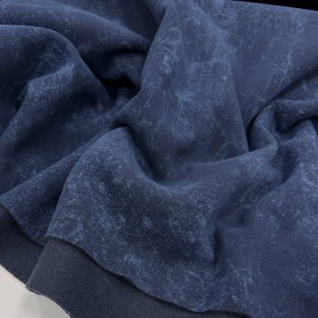 Футер 3х начес велюр ВАРЕНКА ИНДИГО