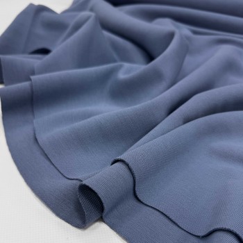 Пике дабл фейс ДЕНИМ