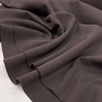 Пике дабл фейс ГОРЬКИЙ ШОКОЛАД