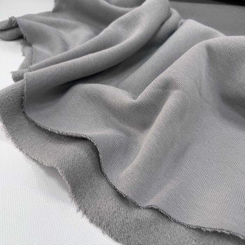 Футер 3х микроначес велюр СЕРЫЙ КВАРЦ