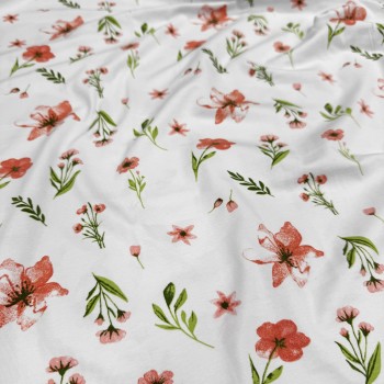 Кулирная гладь ВЕСЕННИЙ ЦВЕТОК