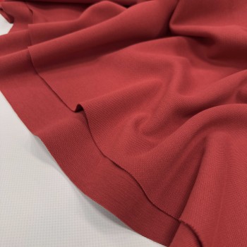 Пике дабл фейс КРАСНОЕ