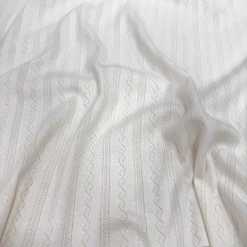 Рибана перфорация вертикальный ажур ширина 180 АЙВОРИ