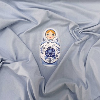 Термотрансфер МАТРЕШКА ГЖЕЛЬ МАЛАЯ