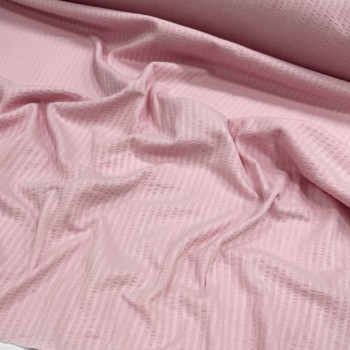 Трикотаж СТРАЙП КЛУБНИЧНЫЙ ЙОГУРТ