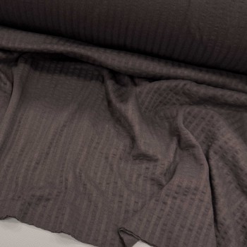 Трикотаж СТРАЙП ГОРЬКИЙ ШОКОЛАД