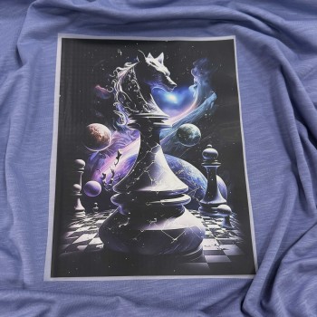 Термотрансфер ШАХМАТНЫЙ КОНЬ