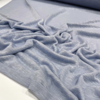 Вискоза вязанная СЛАБ ГОЛУБАЯ