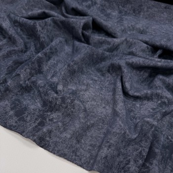 Кулирная гладь хб велюр ВАРЕНКА САПФИР