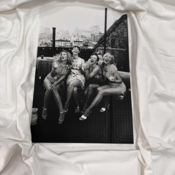 Термотрансфер Ч/Б СЕКС В БОЛЬШОМ ГОРОДЕ