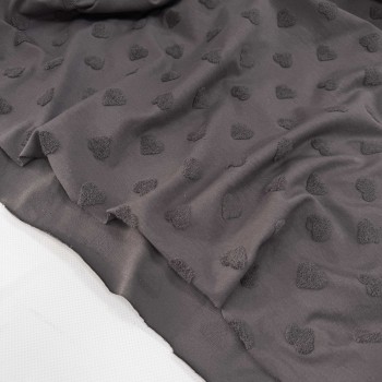 Кулирная гладь ФУМЕ МАХРОВЫЕ СЕРДЕЧКИ МИНИ